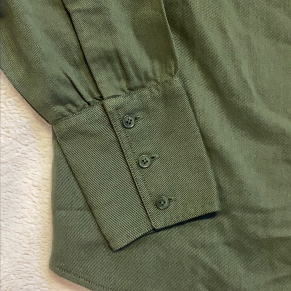 JCrew Point Sur Twill button down - Picture 5 of 5